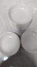 郝魅  【10个装】陶瓷小碟子盘子家用蘸料碟味碟调味碟咸菜碟醋碟商用早餐碟 10CM陶瓷味碟【10个装】 实拍图