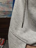 nasawassup美式复古休闲连帽卫衣男女秋冬季宽松oversize情侣百搭外套 浅灰色 6197冬季  加绒 M 【建议95-110斤】 实拍图