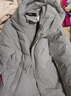 雪中飞秋冬新款保暖连帽女士羽绒服防钻绒外套时尚休闲羽绒服女 豆绿色|4186 S 160/84A 实拍图