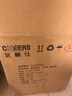 芝华仕（CHEERS）家用换鞋凳现代简约真皮小凳子芝华士头层牛皮圆凳芝华士XJ008 橙灰色（方凳） 优先发货（详询客服） 实拍图
