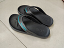 俞兆林（YUZHAOLIN）人字拖男女EVA情侣居家外穿沙滩凉拖鞋 YF252 黑色 40/41 实拍图