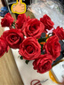 盛世泰堡北欧仿真花玫瑰花假花束塑料绢花装饰花客厅插花摆件装饰10支装 实拍图