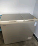 澳柯玛（AUCMA）200升家用商用大容量冰柜 双温双箱冷柜冷藏冷冻卧式冰箱 冷藏全铜管大冷冻冰箱节能省电以旧换新 BCD-200CNE 200L 实拍图