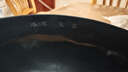 臻三环章丘铁锅炒锅熟铁炒菜锅手工锅无涂层 不易粘锅二环宗师锅具套装 古法烤蓝34cm+铲勺+木盖 4件套 实拍图