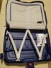 新秀丽（Samsonite）欧洲进口时尚纯色卡扣拉杆箱男女旅行行李箱10U 深蓝色20英寸 现货速达 实拍图