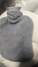 热水袋暖水袋注水大姨妈热敷暖肚子灌水暖手宝冲水暖手袋大号暖脚 樱花粉-1000ml【配长毛绒套】 实拍图
