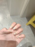 美肤语美甲贴片穿戴甲(温柔小香风)中长款假指甲果冻胶可拆带工具MF8245 实拍图