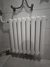 圣劳伦斯钢制暖气片家用水暖大水道壁挂式客厅整组散热器全屋采暖钢制新60 满高 600mm*8柱 巴洛克白,6分口径,上进下出 实拍图