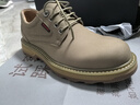 金利来（goldlion）男鞋时尚个性擦色休闲鞋舒适耐磨工装鞋54623005546A-卡其色-40码 实拍图