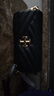 Tory Burch 汤丽柏琦【线上专享】KIRA 小号绗缝翻盖肩背包女包TB 90456 黑色 001 OS 实拍图