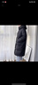 鸭鸭（YAYA）奢金系列羽绒服女长款过膝2024冬季新款加厚保暖时尚情侣外套XJ 黑色 L 165/88A 实拍图