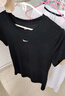 耐克(NIKE)春夏女短袖圆领T恤 运动休闲 紧身衣FV5509-010 黑XL 实拍图
