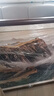 良品大师流水生财山水画办公室挂画中式客厅装饰画靠山图茶室字画风景壁画 万里长城A3 78*188cm宣纸+红木框（热卖款） 实拍图
