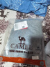 骆驼（CAMEL）加绒运动裤女宽松休闲直筒针织长裤 J23CAVL6057 深花灰 XXL 实拍图