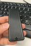 硕乐（shuole）智能数显M.2 NVMe/SATA双协议硬盘盒健康度监测 Type-C3.2移动硬盘盒 适用笔记本电脑CNC全金属款 实拍图