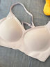 ubras无尺码云感托美背文胸内衣女无钢圈胸罩日常内搭可外穿 柔灰紫色 纤细版（80-100斤） 实拍图
