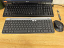 罗技（Logitech）K580无线蓝牙键盘带手机支架可跨屏切换静音按键无限薄膜键盘笔记本电脑手机ipad平板键鼠套装 键鼠套装【K580+M330】黑 实拍图