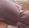 嫚熙哺乳内衣薄款聚拢无钢圈哺乳期喂奶孕妇文胸MX-Bra80066奶油肤M码 实拍图