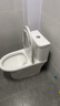 鹰卫浴 YING卫浴旗舰全包省水大冲力脲醛超漩虹吸式马桶节水防臭坐便器 CD/B122E（喷射虹吸一级水效） 305/300mm 实拍图