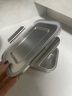 霜山SHIMOYAMA304不锈钢保鲜盒家用食物储存盒老式饭盒便当盒冰箱用密封盒 600ml （长16.7宽12.5高5.3cm） 单个装 实拍图