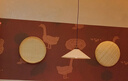 极景竹簸箕筛子 竹青款72cm 竹制品家用圆簸箕竹匾晾晒绘画装饰道具 实拍图