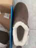 回力（Warrior）雪地靴女鞋冬加厚保暖棉鞋软底加绒工装鞋 WBN(JS)-0049 驼色 36 实拍图