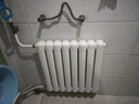 圣劳伦斯钢制暖气片家用水暖大水道壁挂式客厅整组散热器全屋采暖钢制新60 满高 600mm*8柱 巴洛克白,6分口径,上进下出 实拍图