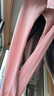 猫人【加肥加大】含山羊绒蚕丝女士保暖裤女高腰大码秋裤打底裤粉XL 实拍图