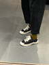 FILA FUSION斐乐女鞋帆布鞋女 低帮板鞋POP轻质帆布鞋休闲运动鞋女 黑-BK 35.5 实拍图