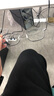 普莱斯（pulais）近视眼镜男女防蓝光辐射可配品牌镜片超轻纯钛眼镜框架5313黑银色 实拍图