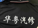 蓝之旺 工作服定制印字印logo工衣订制男女短袖polo文化衫班服t恤定做 商务款藏青色 XL 实拍图