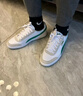彪马（PUMA）经典复古透气小白鞋男女撞色休闲板鞋运动鞋COURT 371931 白-亚马逊绿-浅灰-06 42 实拍图