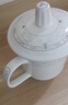 鹏博陶瓷景德镇陶瓷茶杯带盖办公室水杯会议杯家用泡茶瓷器杯子定制LOGO 优等品白玉莲 实拍图