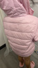 雪中飞童装儿童轻薄羽绒服男童新款中大童女童薄款外套冬 丁香粉 120 实拍图
