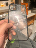 品胜 适用苹果14Plus手机壳 iphone14Plus手机壳防摔保护套电镀边框镜头防护抗指纹男女款简约软壳黑色 实拍图