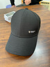 BOOLFEN轻奢品牌帽子棒球帽男透气大头围遮阳帽防晒显脸小鸭舌帽太阳帽男 黑色（四季款） L 码可调节(56-60cm) 实拍图