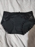 莫代尔蕾丝性感内裤女生无痕中腰纯 棉裆抗菌全棉透气舒适三角女士内裤 黑色+豆沙+肤色 3条 M 建议(90-110斤) 实拍图
