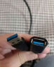 毕亚兹 USB3.0延长数据线公对母 3米 高速传输数据连接线 电脑U盘鼠标键盘打印机充电器加长线 黑XL18 实拍图