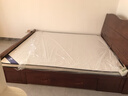 麦娅月实木床 胡桃木实木床中式双人床简约家用主卧婚床实木大床 胡桃木床+1柜+20cm乳胶弹簧床垫 1800*2000mm抽屉款 实拍图