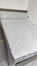 苏广【顺丰闪发】实木床双人床软包主卧床简约单人床出租屋床 单床+20CM席梦思床垫+床头柜*1 1.5*2米 实拍图