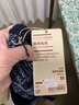 无印良品 MUJI 女式美利奴羊毛图案编织圆领毛衣长袖针织衫毛线衣费尔岛 藏青色图案 M （160/84A） 实拍图
