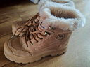 骆驼雪地靴登山防寒保暖加绒工装情侣懒人毛毛鞋P24W307607土黄38 实拍图