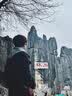 雪莱琼斯（Shelley Jones） 中长款毛呢大衣男秋冬加厚韩版潮牌外套高级感痞帅过膝呢子风衣 黑色 XL [建议125-145斤] 实拍图