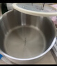中科德马克（DUMIK）奶锅316不锈钢婴儿宝宝辅食锅小奶锅汤锅煮面锅加厚带蒸笼16CM 实拍图