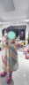 鸭鸭（YAYA）儿童羽绒服男女小童宝宝中长款连帽加厚童装冬季外套YD 米色-YE2B813916L 110 实拍图
