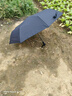C'mon 全自动雨伞三折大号防风加固男士商务折叠自动伞 双层黄色 实拍图