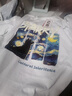 回力短袖t恤男青少年美式潮牌星空半截袖男士夏季二本针加固纯棉T恤衫 蔚蓝(h大仰望星空) L /175 (建议120斤-140斤左右) 实拍图