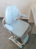 彩虹宝贝 儿童学习椅中小学生家用写字椅可调节手摇升降靠背座椅追背椅 追背椅+脚踏+扶手+头枕-蓝色 学习椅6-18岁儿童书桌椅 实拍图