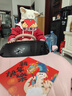 戴维贝拉（DAVE＆BELLA）白鸭绒儿童羽绒服保暖女童上衣冬装圣诞加厚小童外套宝宝衣服 浆果红【现货】 90 cm（建议身高80-90cm） 实拍图