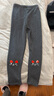 南极人儿童裤子女童打底裤女孩学生秋冬加绒加厚保暖裤子 猫咪深灰 130 实拍图